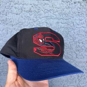 Vintage 1994 Marvel Comics Spider-Man Graphic Patch Snapback Hat